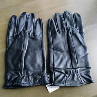 男性用手袋（羊革製）の画像