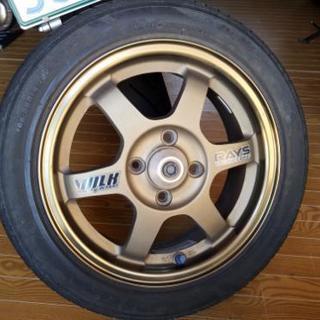 極上❤RAYS TE37 4本ｾｯﾄ！RAYS純正ｼﾞｭﾗﾙﾐﾝ...