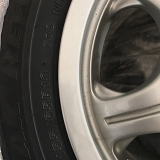 【受渡し待ち】155/65Ｒ13  ホイール付きスタッドレスタイヤの画像