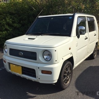 ★内装レストア済み★平成11年式 ダイハツ ネイキッドターボ/車検２年付き/整備多数/ナビ/ETC/パールホワイトの画像