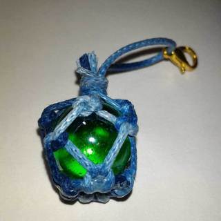 【ハンドメイド】ビン玉：携帯ストラップ(BCシリーズ)07