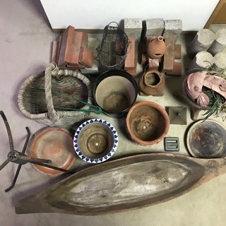 ガーデニンググッズ一式の画像