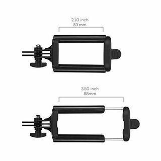 TaoTronics 自撮り棒 セルカ棒 Bluetooth無線 シャッターボタン付き iPhone/Android TT-SH10の画像