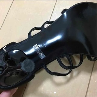 美品 Diagram/ダアイグラム パーティー ストラップ サンダル 36/23cmの画像