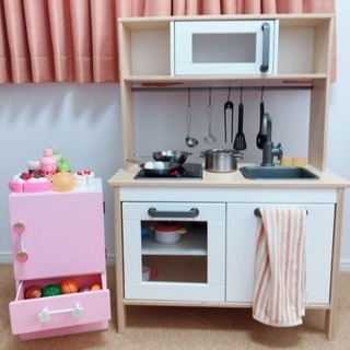 IKEA キッチン テント マザーガーデン 冷蔵庫の画像