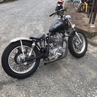 sr400 実働 ボバー チョッパーの画像