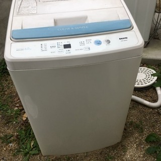 SANYO2009年製6kg洗濯機の画像