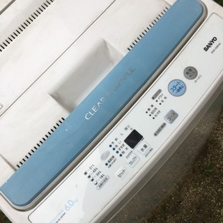 SANYO2009年製6kg洗濯機の画像