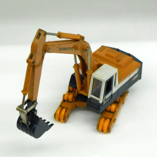 【コマツKOMATSU pc 200 1/43 コマツ ショベルカー】 Yahoo!オークション - 1/43 KOMATSU コマツ PC200 GALEO 油圧