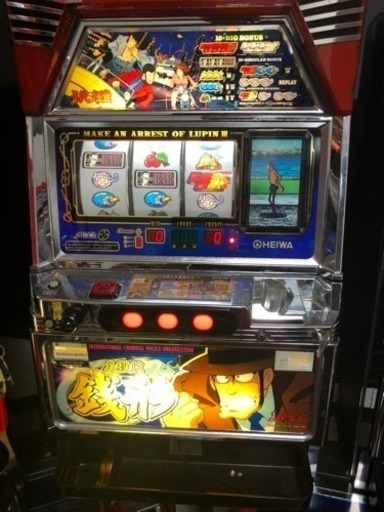 パチスロ 実機 スロット 主役は銭形 4号機 メダル不要