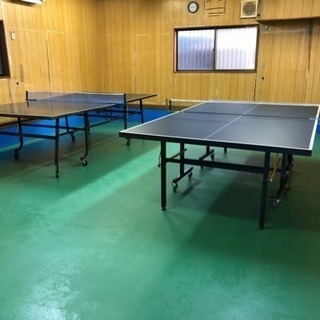足立区に卓球練習場があります