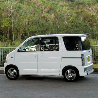 車検満タン 全塗装 アトレーワゴンエアロダウンビレットターボの画像