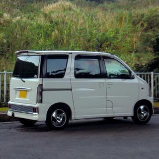 車検満タン 全塗装 アトレーワゴンエアロダウンビレットターボの画像