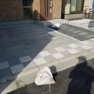 外構工事　戸建ての外回りの工事🚧の画像