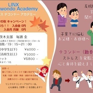 テコンドー教室 無料体験実施中
