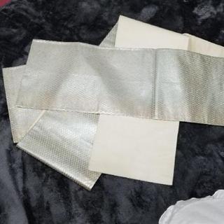 お値下げプラチナ丸帯です

