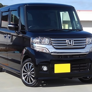 N-BOXカスタム 車検32/6までGターボSSパッケージ 両側...