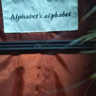 コート　alphabet's alphabet(アルファベッツアルファベット)の画像