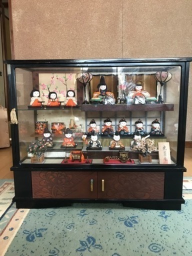雛人形セット アンティーク 木目込15人揃いセット ひな人形 【公式通販】