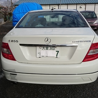 個人ベンツ　Ｃ200コンプレッサー（スーパーチャージャー）ヤナセ車検付の画像