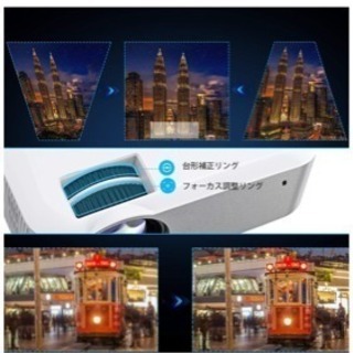 ホームプロジェクター3000ルーメン未使用の画像