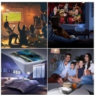 ホームプロジェクター3000ルーメン未使用の画像