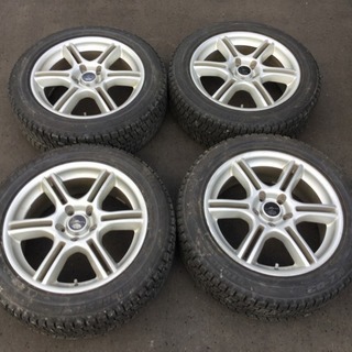 社外17インチ アルミホイール付 スタッドレスタイヤ 215/55R17