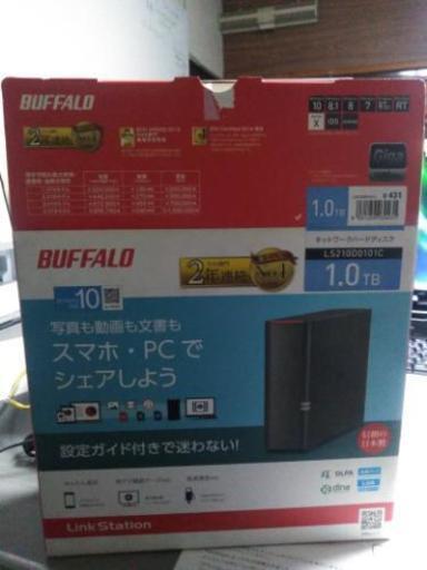 バッファローHDD  LS210D0101C新古品