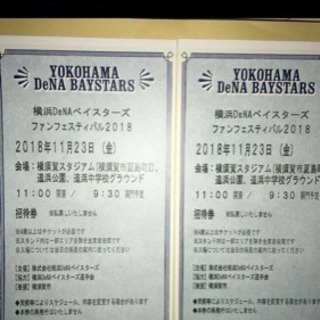 【報酬交渉可】 11/24 2019 ベイスターズファンフェスタ...