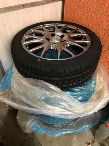 ※値下しました※★未使用品★スタッドレス&ホイルセット 215/45R17