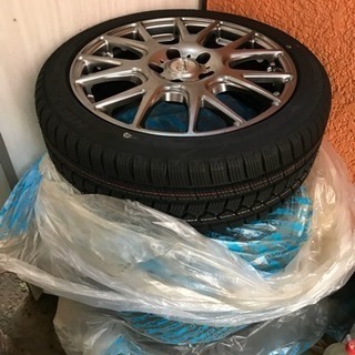 ※値下しました※★未使用品★スタッドレス&ホイルセット 215/45R17