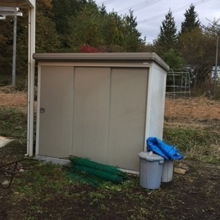 物置の移動の画像
