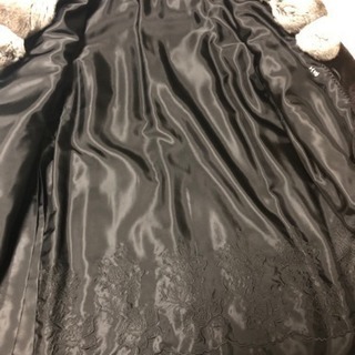 ミンクロングコートの画像