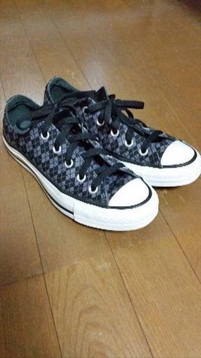 コンバース　オールスター　アーガイル柄