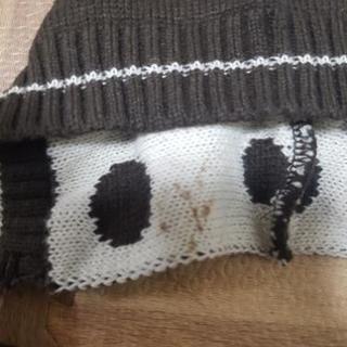 セットで400円 ニットの帽子 親子セット 単品も可の画像