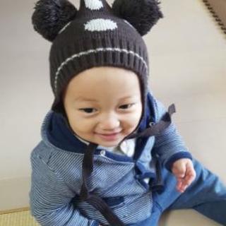 セットで400円 ニットの帽子 親子セット 単品も可の画像