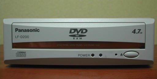 Panasonic DVD-RAM ドライブ LF-D200J（中古品）