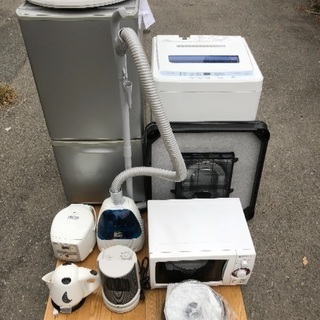 必須家電まるっと10点盛り❗️ ➕チョイスできるオマケ付き❗️冬version❶ 暖房機器2点込み
