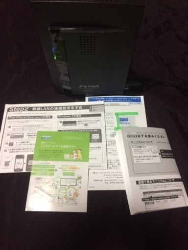 地デジチューナーつき Wi-fiルーター ioデータ