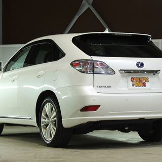 【車検２年付】  レクサス RX450h バージョンL エアサスペンション 4WD 黒皮/HDDナビ/地デジ/ウッドコンビ☆自社ローン・オートローン全国対応の画像