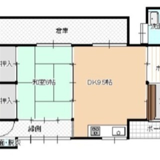 倉吉市に一戸建て賃貸、値下げしました！