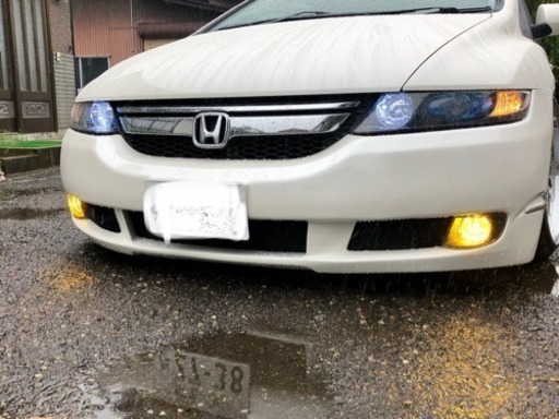 オデッセイ RB1 社外フロントバンパー オリジナル加工品