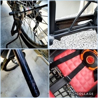 20インチ 子供乗せ自転車の画像