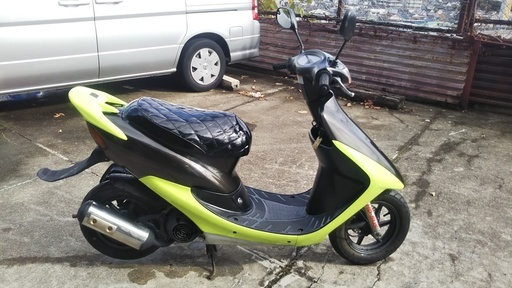 ☆☆ホンダライブディオZX　AF35　黒/黄緑　本物ZX初期型社外CDI付　ヤンチャな音してます ホンダライブディオZXAF35黒/黄緑本物ZX初期型社外CDI付ヤンチャな音し