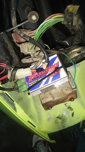 ホンダライブディオZXAF35黒/黄緑本物ZX初期型社外CDI付ヤンチャな音し