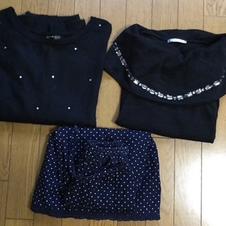 ブランド名記入 レディース／M・L 3枚セット