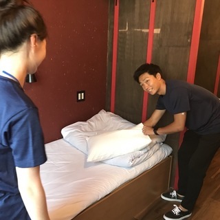 【給与翌日払い対応可、1日2時間～、週1回～OK】ホステル清掃ア...
