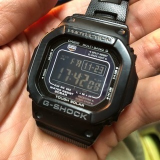 CASIO GショックGW-M5600ＢＣ 電波ソーラー