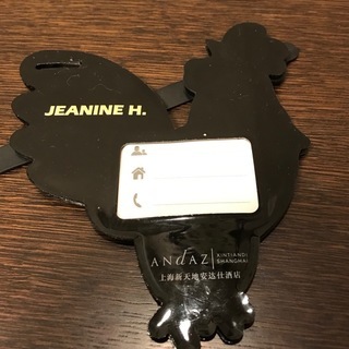 新品　上海アンダーズ　ネームホルダーの画像