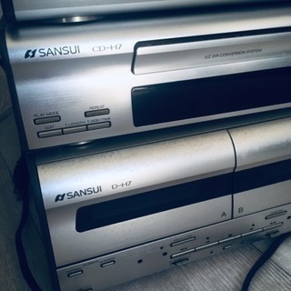 ミニコンポ SANSUI CD/ラジオ/テープの画像